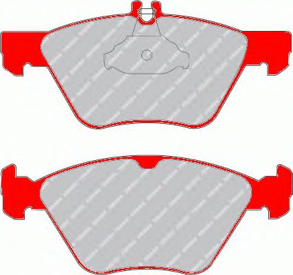 Brake Pad Set, disc brake FDS1050