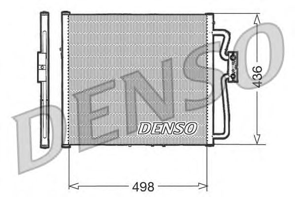 Condensator, airconditioning DCN05019