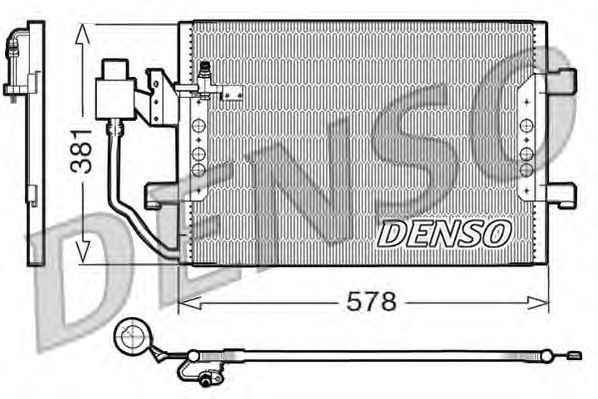 Condenser, air conditioning DCN17001