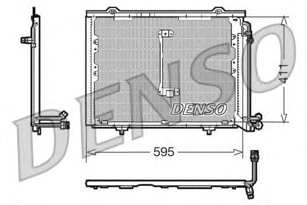Condenseur, climatisation DCN17013