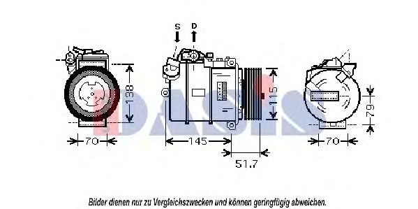 Compressor, airconditioning 851805N