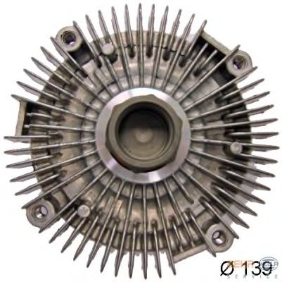 Clutch, radiator fan 8MV 376 757-621