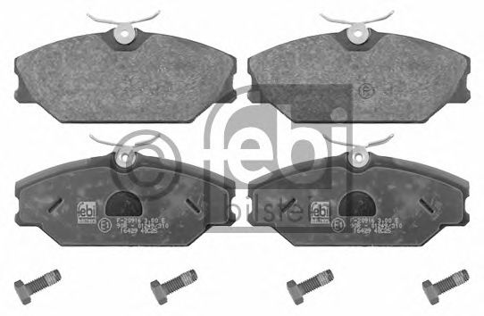 Brake Pad Set, disc brake 16429