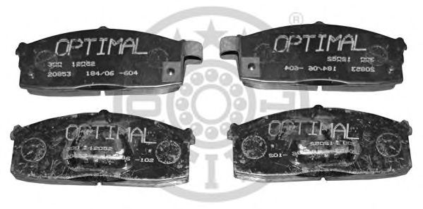Brake Pad Set, disc brake 12052