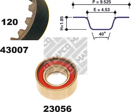 Timing Belt Kit 23007