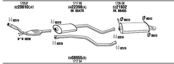 Exhaust System CI16059