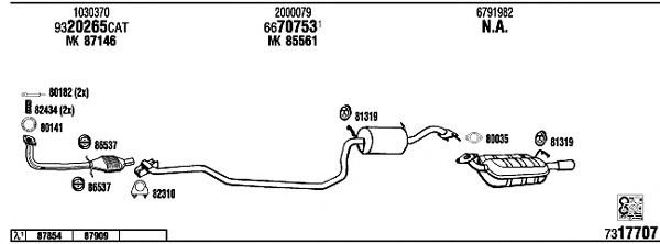 Exhaust System FO20241A