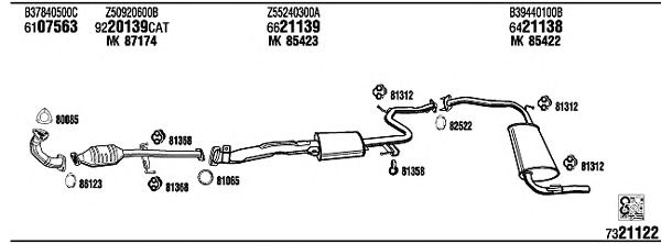Exhaust System MA41201