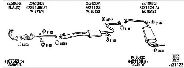 Exhaust System MA41203
