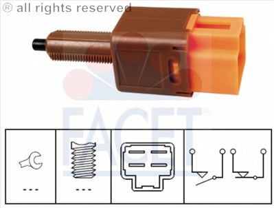 Brake Light Switch; Switch, clutch control; Switch, clutch control (engine control) 7.1282