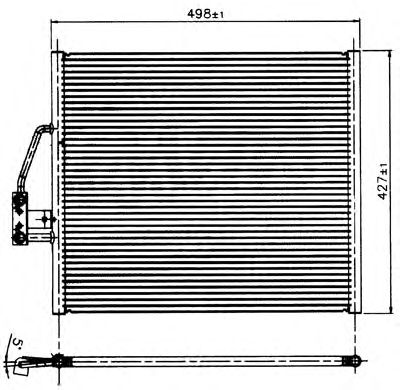 Condensator, airconditioning 041260