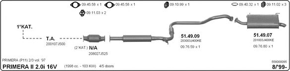 Exhaust System 558000095