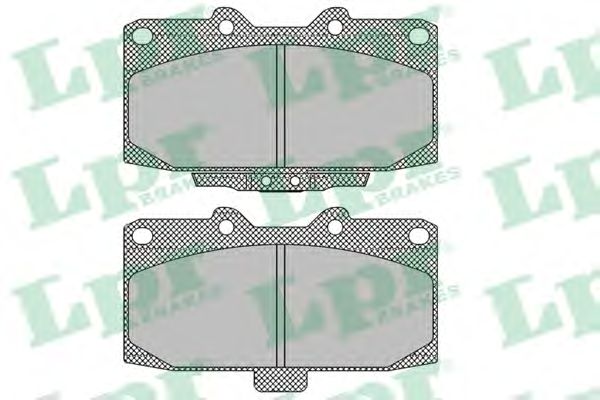 Brake Pad Set, disc brake 05P1453