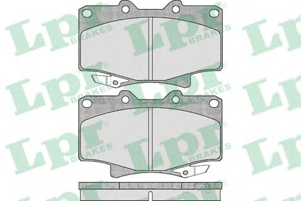 Brake Pad Set, disc brake 05P537