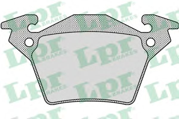 Brake Pad Set, disc brake 05P948