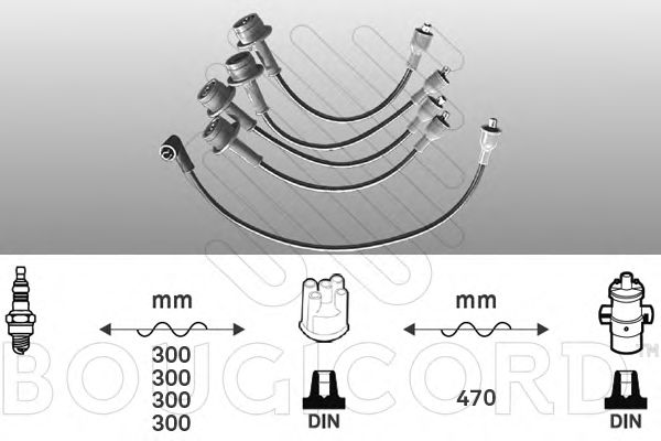 Ignition Cable Kit 4089