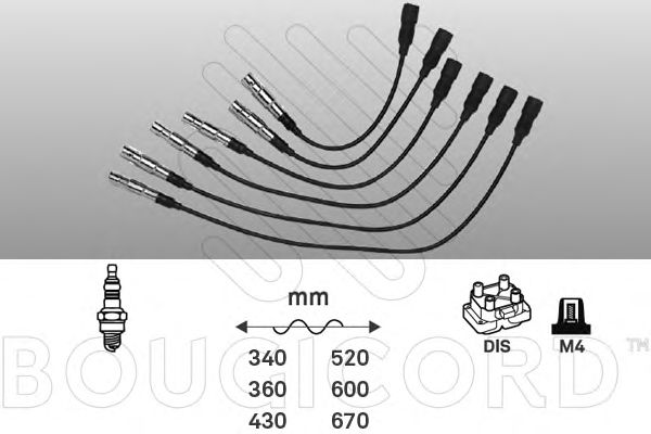 Ignition Cable Kit 4172