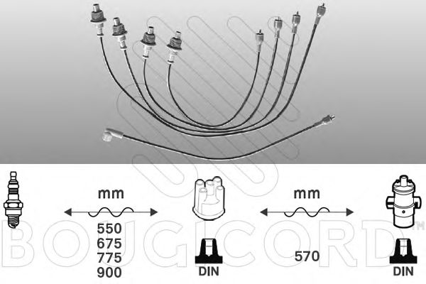 Ignition Cable Kit 4303