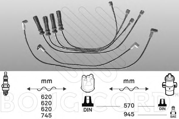 Ignition Cable Kit 6435