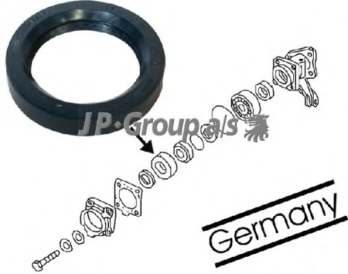 Shaft Seal, differential 8151250703