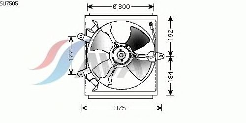 Fan, radiator SU7505