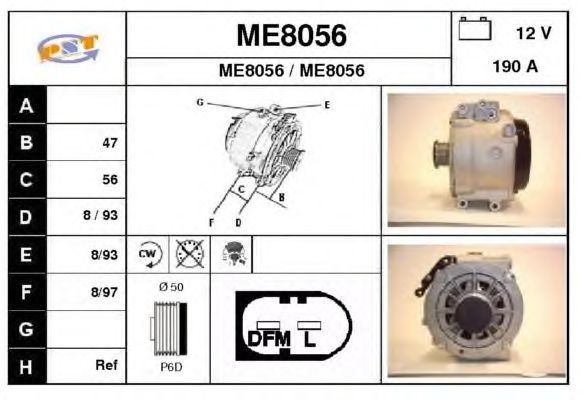 Alternator ME8056
