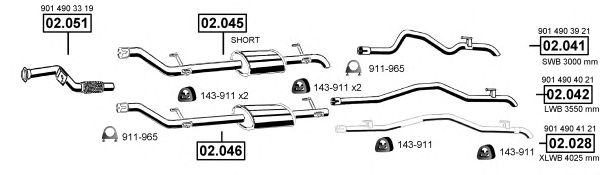 Exhaust System ME012311