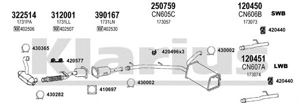 Exhaust System 180796E
