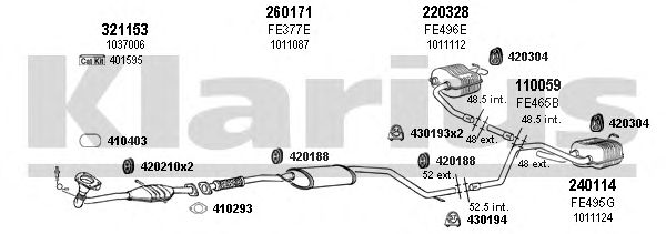Exhaust System 361268E