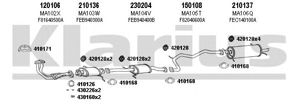 Exhaust System 570045E