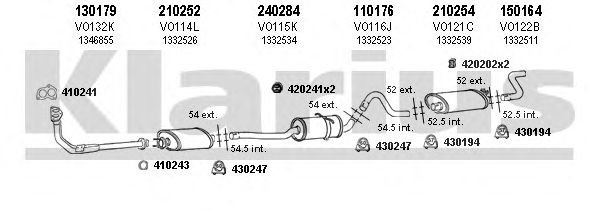 Exhaust System 960051E