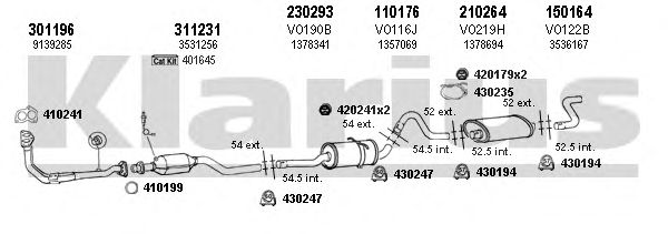 Exhaust System 960170E