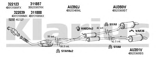 Exhaust System 940653U