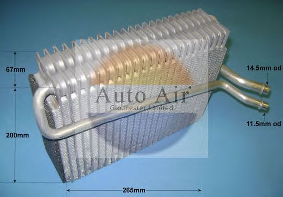 Evaporator, air conditioning 21-5601