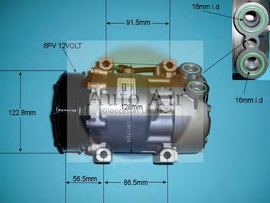 Compressor, airconditioning 14-3542R