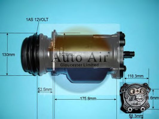 Compressor, air conditioning 14-5008R