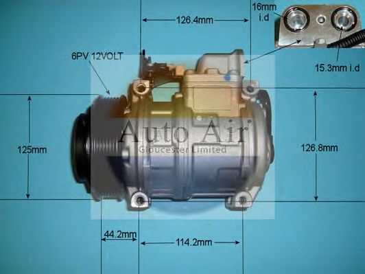 Compressor, airconditioning 14-6254