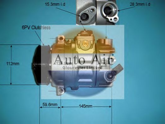 Compressor, ar condicionado 14-9698P