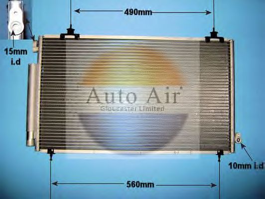 Condenser, air conditioning 16-1029