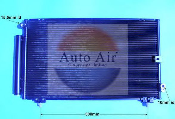 Condensator, airconditioning 16-1107