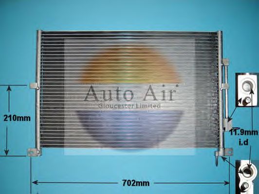 Condenser, air conditioning 16-1131