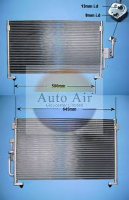 Condensator, airconditioning 16-1220