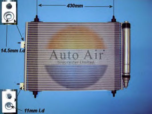 Condensador, ar condicionado 16-1251A