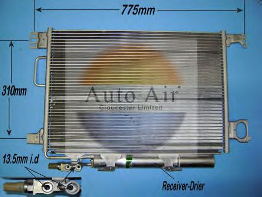 Condenser, air conditioning 16-1316A