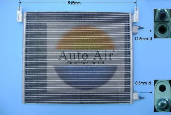 Condensador, ar condicionado 16-6516