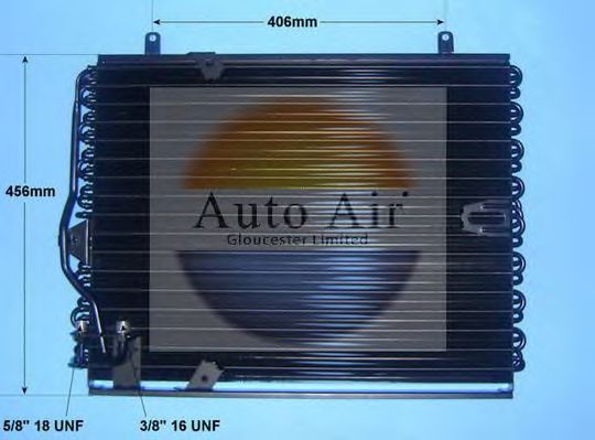 Condensator, airconditioning 16-6592