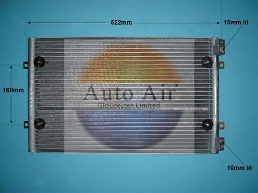 Condensator, airconditioning 16-8892