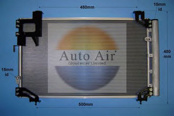 Condensator, airconditioning 16-9927