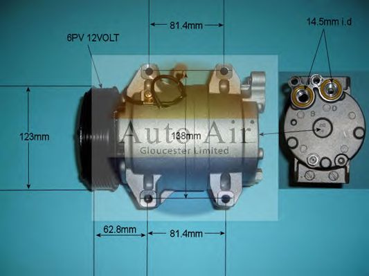 Compressor, ar condicionado 14-9702P