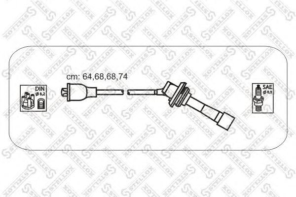 Ignition Cable Kit 10-38576-SX